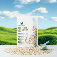 Litière pour chat en tofu écologique en vrac, à base de plantes, super absorbante, parfums naturels assortis, grand paquet