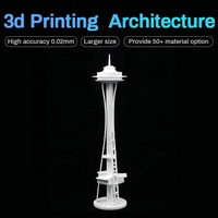 Service d'impression 3d à grande échelle stratasys haute résolution pièces d'architecture imprimées en 3D prototype couleur petit lot