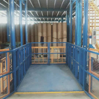 Monte-charge électrique vertical fiable pour charges légères, hauteur 2,5 m, 200 kg, petit élévateur de marchandises pour mezzanine