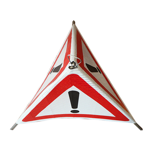 Segnali Pieghevoli Portatili Arrotolabili, Triangoli di Avvertimento, Tende di Segnalazione, Segnali di Prudenza - Vendita Diretta dalla Fabbrica Cinese - Product Image 1