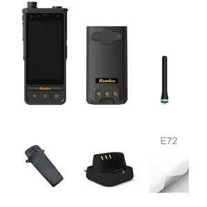 E81 ATEX Three-proof mobile phone Android system UHF VHF 4G sim card LTE poc smartphone explosion-proof and waterproof