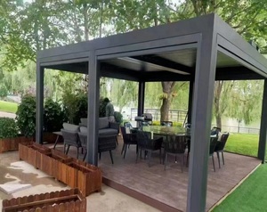 Venta al por mayor Pérgola Moderna Pérgolas Para Exterior Aluminio Pérgola Manual - Product Image 2