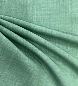 Tela tejida de lino mezclado color verde menta, con textura de slub, para camisas, vestidos, textiles para el hogar y prendas de vestir. - Product Image 4