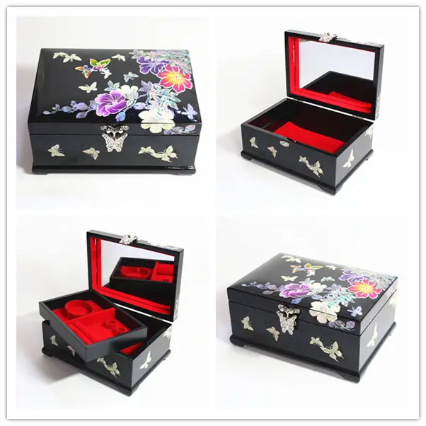 luxusgeschenk mit kundendefiniertem logo hölzernes halskette schmuck aufbewahrungsbox für personalisiertes geschenk