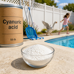 CY0921K 50 livres Acide cyanurique en poudre nouvelle technologie norme américaine <span class=keywords><strong>Prix</strong></span> 25 lb Nouvelles emballages Sans résidus - Product Image 1