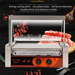 Automático hogar <span class=keywords><strong>mini</strong></span> pequeño comercial móvil Taiwán jamón a la parrilla máquina de salchichas máquina de perros calientes - Product Image 5