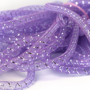 Phụ kiện may mặc trắng lông ngựa Bím Tóc nylon lưới lông ngựa Bím Tóc crinoline 6mm lông ngựa bện bán buôn - Product Image 4