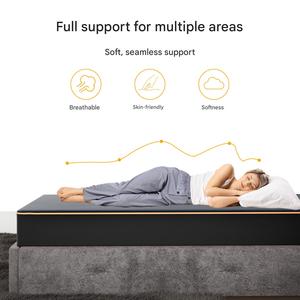 Materasso in Memory Foam Rinfrescante da 6-12 Pollici, Moderno, Durevole, a Lunga Durata, con <span class=keywords><strong>Spugna</strong></span> ad Alta Resilienza Compressa, per Camera da Letto - Product Image 2