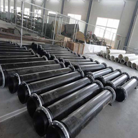 Pipa Tahan Aus Tinggi DN40-1200MM 1-80BAR untuk Pengerukan dan Saluran Tambang, Pipa Plastik Cetak