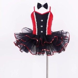 Abito da ballo romantico per <span class=keywords><strong>bambina</strong></span>, <span class=keywords><strong>tutù</strong></span> da balletto blu in pizzo per spettacoli teatrali, abito da ballo romantico per <span class=keywords><strong>bambina</strong></span> - Product Image 6