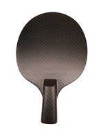Ventes chaudes Raquette de tennis de table en fibre de carbone / Batte de ping-pong 3K Twill/Plain Mat/Brillant 100% fibre de carbone Noir 4mm d'épaisseur Intérieur