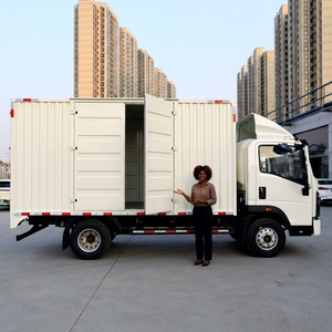 Prix direct usine Chine Camion 4x2 6 tonnes Autonomie 100 kWh 300 kilomètres Camion chinois haute performance - Product Image 1