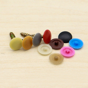 Plastic Screw Cap Covers 20 Mm For Furniture Storage Closet Minimalist Design Durable <b>Hardware</b> - Product Image 1