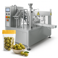 Machine d'emballage rotative entièrement automatique pour sachets préformés, directement de l'usine, pour les olives