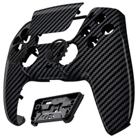 EXtremeRate Luna Coque avant personnalisée redessinée pour manette PS5 – Remplacement de la face avant