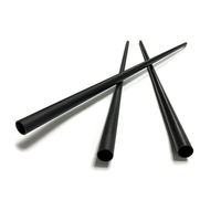 Joint en acier inoxydable de bâton de queue de billard en fibre de carbone 100% de qualité supérieure pour l'extension de jeu de Table de billard américaine à neuf balles