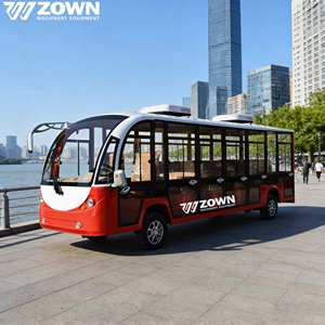 Navette électrique durable pour visites touristiques avec système de climatisation et aménagement personnalisable pour opération de circuits en station balnéaire - Product Image 1