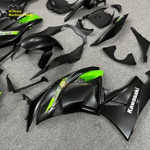 คาวาซากิ ZX-6R 636 Mavericks ชุดแต่งครอบตัวถังรถแบบเต็ม แผ่นกันกระแทกด้านข้าง รุ่นปี 09-10-11-12 อุปกรณ์ตกแต่งรถมอเตอร์ไซค์ - Product Image 3