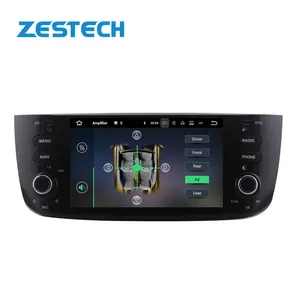 7 polegadas tela de toque capacitiva 1 din multimídia dvd player rádio de carro estéreo para Fiat/Linea/Punto 2012-2015 com câmera