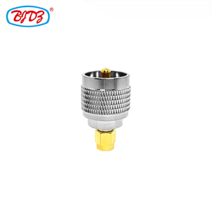 توريد المصنع مادة نحاسية UHF المكونات الذكور إلى SMA المكونات الذكور RF اقناع محوري محول موصلات في المخزون - Product Image 4