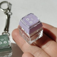Logo personnalisé Clavier Porte-clés Soulager le stress Porte-clés Interrupteur Porte-clés Clavier Bouton Porte-clés Fidget Clicker