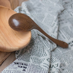 Wooden Soup Ladle Set 3Pcs Long Handle Eco Friendly Kitchen Cooking Spoon For Porridge Rice Stirring Serving - Product Image 4