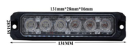 Nouvelle lampe de signalisation LED HILMO SAE LT175 homologuée E-mark pour ambulance, camion de pompiers et véhicule de circulation, à montage en surface, clignotante d'urgence
