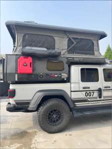 <span class=keywords><strong>Camper</strong></span> de Aluminio <span class=keywords><strong>para</strong></span> Camioneta, Plegable, Ligero, Moderno, <span class=keywords><strong>para</strong></span> 2 <span class=keywords><strong>Personas</strong></span>, Impermeable, con Cama Deslizable, Suministro del Fabricante - Product Image 3