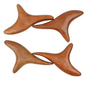 Ensemble d'outils de <span class=keywords><strong>Massage</strong></span> en bois de réflexologie traditionnelle grattage des pieds à la main masseur en bois pour la thérapie par points d'acupuncture du corps - Product Image 5