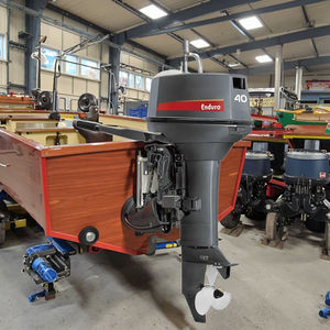 40HP เครื่องยนต์เรือ2จังหวะมอเตอร์ติดท้ายเรือเครื่องยนต์เบนซินแบบเพลาสั้นและยาวแบบแมนนวล - Product Image 3