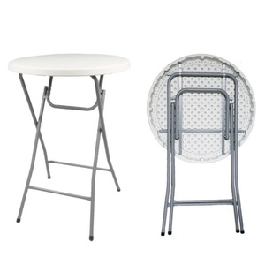 Sale Wholesale Price bar Counter <strong>Table</strong> <strong>Foldable</strong> bar <strong>Table</strong> Round High Design Outdoor Folding bar <strong>Table</strong> - Product Image 1