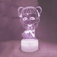 Acrylique 3D LED Lampe de table Lampe à LED sans fil Lampes de table Spéléologie Lumière créative Lampe 3D Bureau 3D Veilleuse Table Kits Décoration de chambre