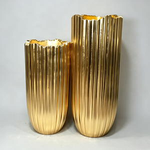 Pot de fleurs géométrique moderne en métal doré, jardinière artistique en fil métallique, vase décoratif pour salon, support de plantes d'intérieur - Product Image 5