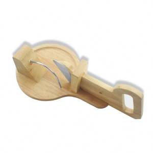 Usine Vente Directe Durable Arbre En Caoutchouc Bois Saucisse Chorizo Guillotine Trancheuse <span class=keywords><strong>Saucisson</strong></span> Guillotine - Product Image 3