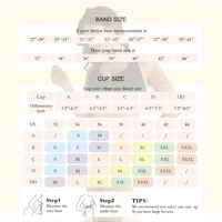 Soutien-gorge correcteur de posture en gelée pour femmes grandes tailles, sans armatures, fermeture avant, doux, léger, soutien dorsal quotidien, bralette