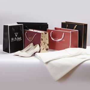 Bolsas de Papel Kraft Ecológicas, Biodegradables y Reciclables al por Mayor, con Base Cuadrada y Asa, Logotipo Personalizado, Importadas - Product Image 5