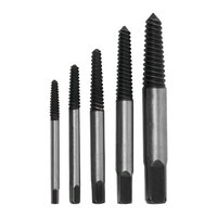 5 pièces HSS personnalisé ensemble d'outils de retrait de vitesse endommagé cassé dépouillé goujon boulon extracteur de vis dissolvant
