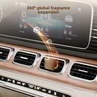 Diffuseur d'aromathérapie pour voiture en alliage métallique, cadeau durable