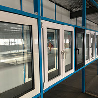 Ventanas Abatibles Oscilobatientes de PVC con Doble Acristalamiento, Resistentes a Huracanes, Blancas, Modernas, para Baño