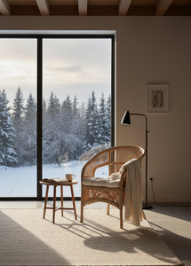 Fabiano Chair Rattan Stylish and Comfortable <b>Seating</b> for Living Room Bedroom or Outdoor Spaces Perfect for Home Furniture - Product Image 3