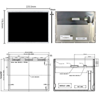 Écran LCD Innolux 10,4'' 1024*768 XGA G104XCE-L01, terminaux de programmation PLC, affichage, modules LCD 10,4 pouces
