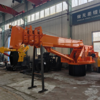 Cric hydraulique de 3 tonnes, bras de moteur, pompe de grue électrique pour camions, treuil de levage hydraulique, grue