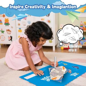 Kit <span class=keywords><strong>de</strong></span> <span class=keywords><strong>Aviones</strong></span> <span class=keywords><strong>de</strong></span> Papel <span class=keywords><strong>de</strong></span> Origami Coloridos para Niños con 16 Diseños Clásicos, <span class=keywords><strong>Manualidades</strong></span> Creativas <span class=keywords><strong>de</strong></span> Plegar y Volar para Niños Pequeños - Product Image 6