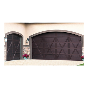 أسعار أبواب جراج مقسمة من الفولاذ الحديث ذات غطاء علوي عازل <span class=keywords><strong>9x8</strong></span> باب جراج قابل للانزلاق للمنازل - Product Image 1