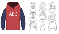 Ensembles de survêtements OEM 2 pièces amples et vierges, en molleton épais 500 GSM, coupe carrée et oversize, personnalisables pour hommes