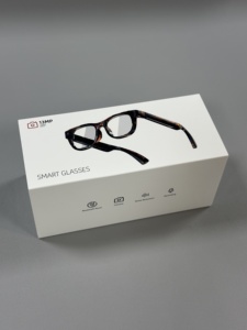 E06D AI Glasses 13MP camera WiFi touch control dual-<b>mic</b> Noise cancellation AI translation 40g - Product Image 5
