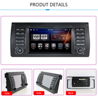 Android 13 pour bmw E39 Écran tactile multimédia Carplay 7 pouces Radio