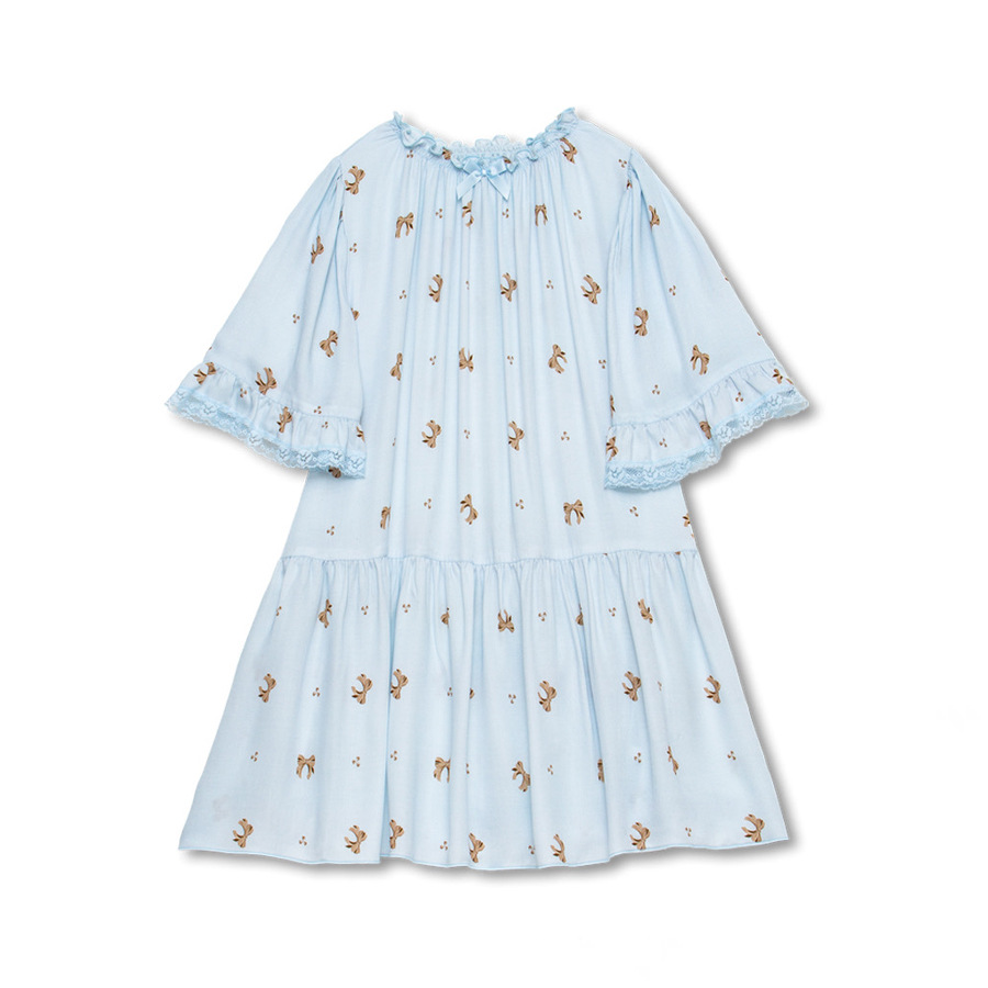 Blue nightgown