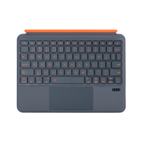Clavier tactile détachable à rétroéclairage 7 couleurs pour iPad 9th Gen 10.2 New Magic Desktop Use Case