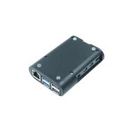 Nueva funda protectora de plástico adecuada para Raspberry Pi 4, negra, blanca, transparente, adecuada para Raspberry Pi 4 Modelo B